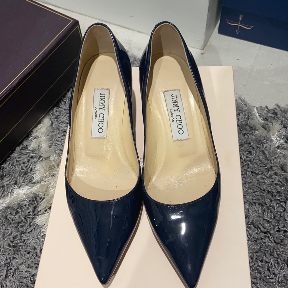 Jimmy choo low heel pump